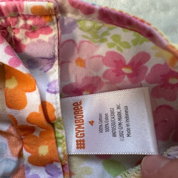 Gymboree Butterfly Blossom Floral Smock Dress 4T - Picture 6 of 6